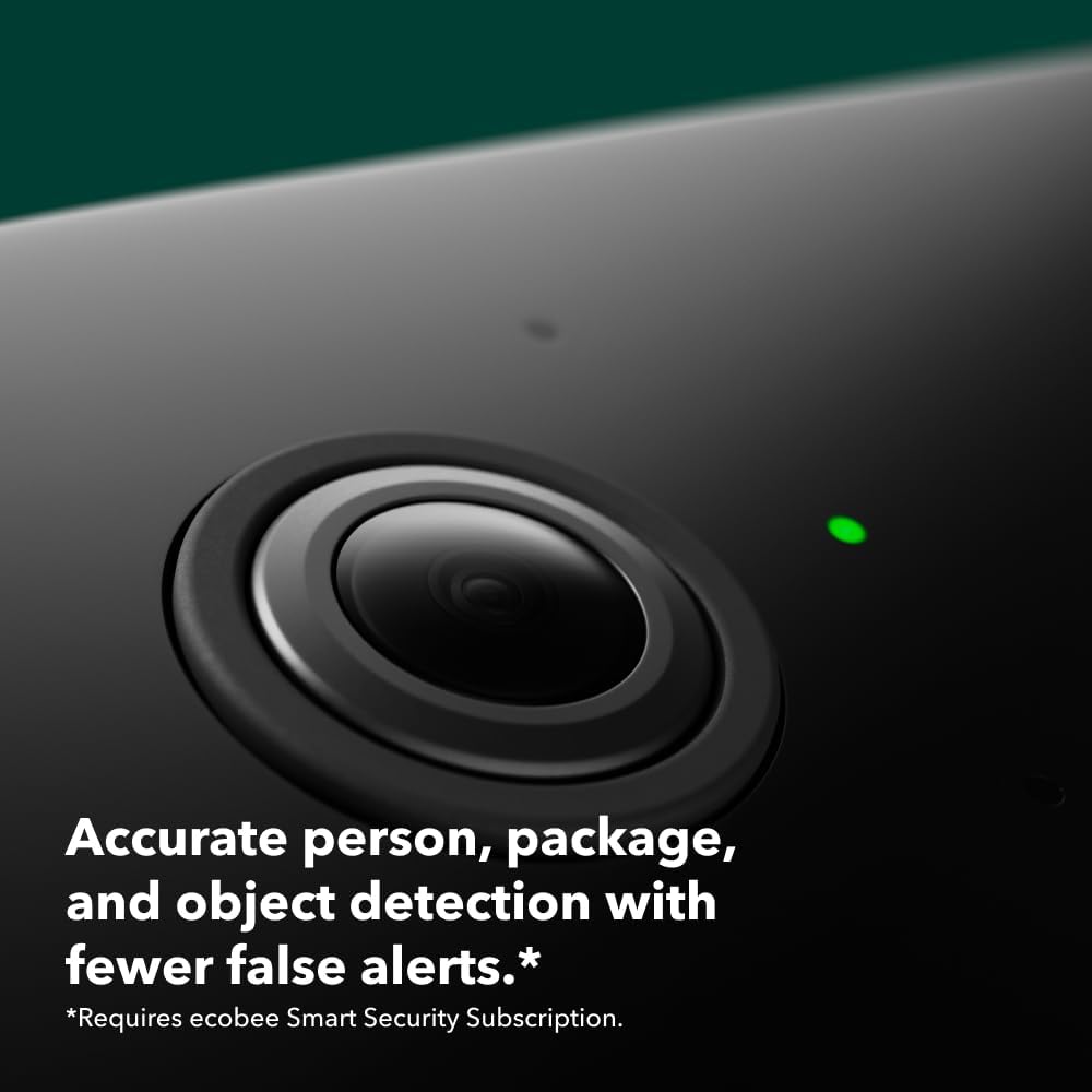 ecobee Smart Video Doorbell Camera (Wired) - with Industry Leading HD Camera, Smart Security, Night Vision, Person and Package Sensors, 2-Way Talk, and Video & Snapshot Recording - Image 2