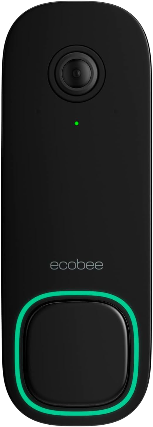 ecobee Smart Video Doorbell Camera (Wired) - with Industry Leading HD Camera, Smart Security, Night Vision, Person and Package Sensors, 2-Way Talk, and Video & Snapshot Recording - Image 11