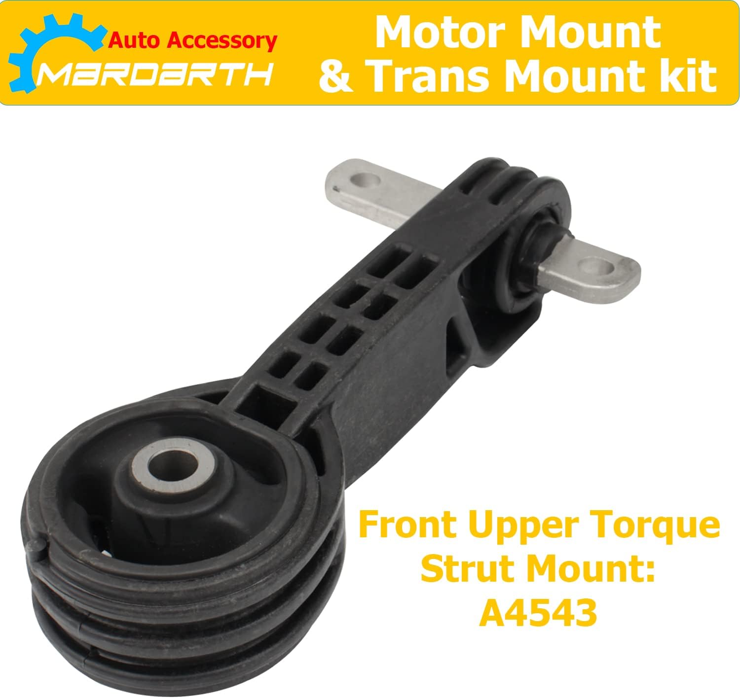 Set of 4 Engine Motor and Trans Mount Compatible with 2006-2010 Honda Civic 1.8L Automatic Transmission, Replace OE A4530 A4534 A4543 A4546 - Image 6